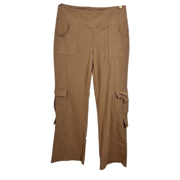 Wicked by Women with Control By Renee Greenstein Brown Cargo Pants Sz S Boot Leg - Picture 4 of 6